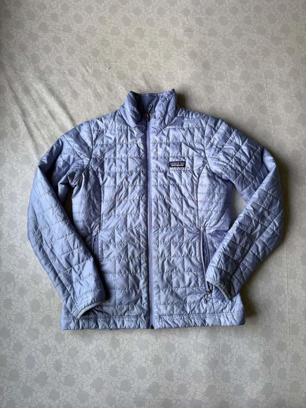 Patagonia Nano Puff Quilted Jacket Light Blue Medium